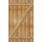 Ekena Millwork Joined Board-n-Batten Shutters w/Z-Bar, Rough Sawn Western Red Cedar, 32 1/4W x 54H, PR RBJ06Z32X054RWR - alternate 4